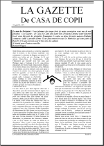 Gazette de Casa de Copii N1 au format PDF